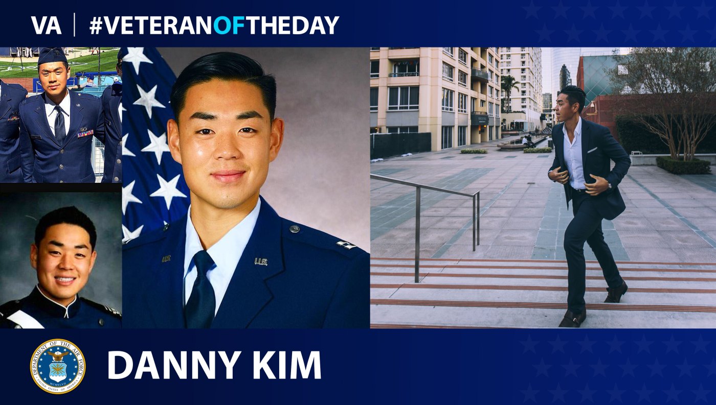 Danny Kim is a Veteran of the US Air Force.