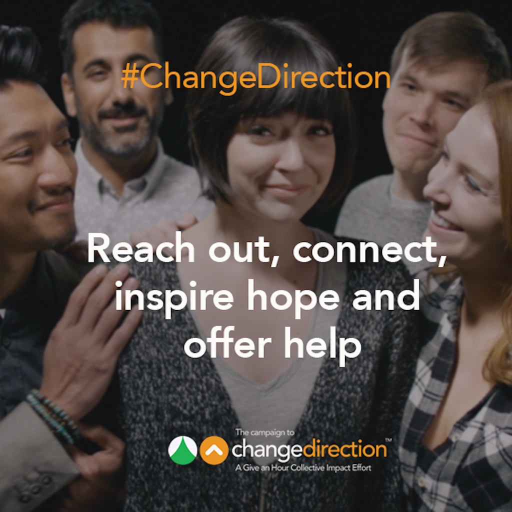 VA and Give an Hour raise awareness about mental health through A Week to Change Direction campaign