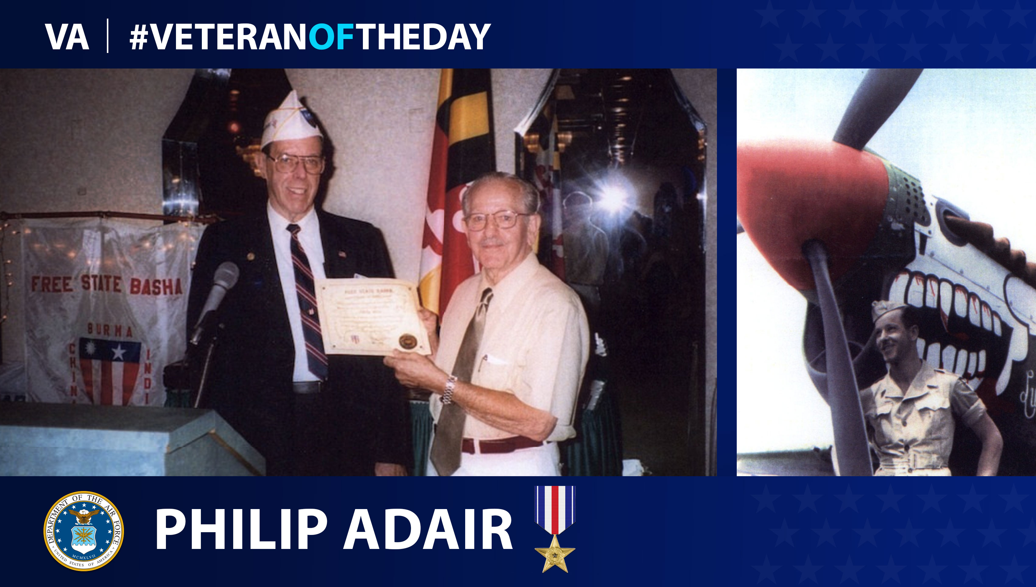 Phillip Adair is today's Veteran of the Day.