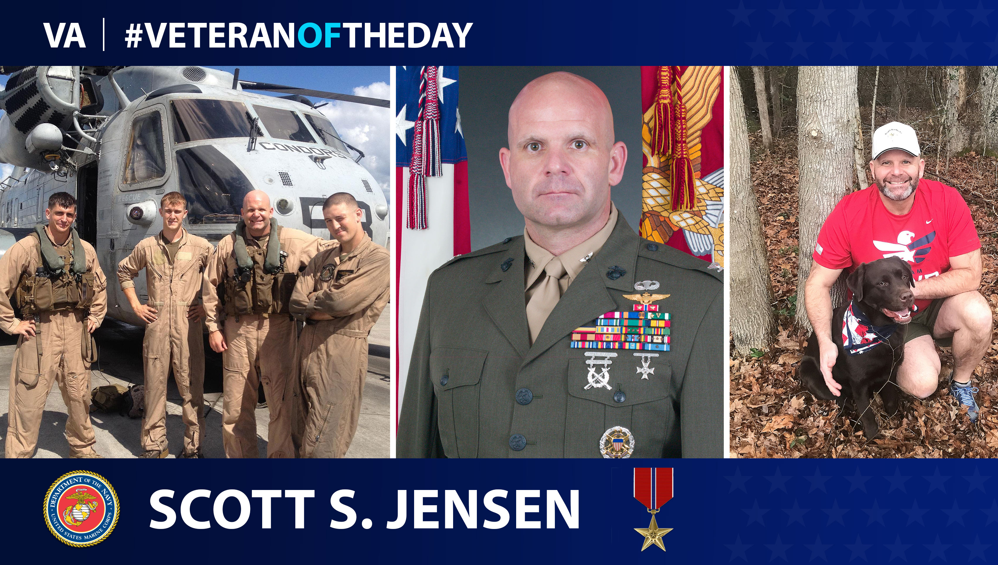 Veteranoftheday Marine Corps Veteran Scott S Jensen Va News