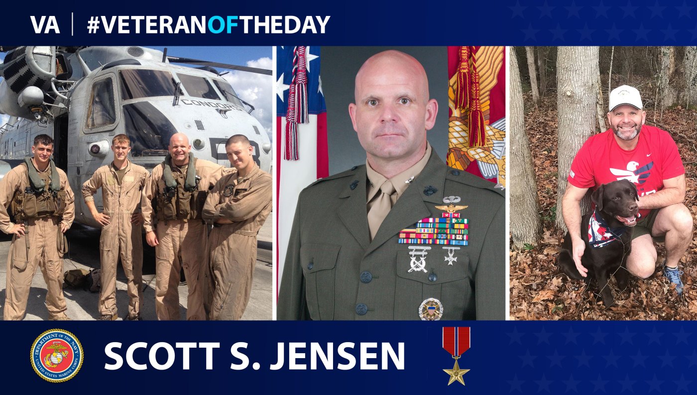 Scott Jensen is today's Veteran of the Day