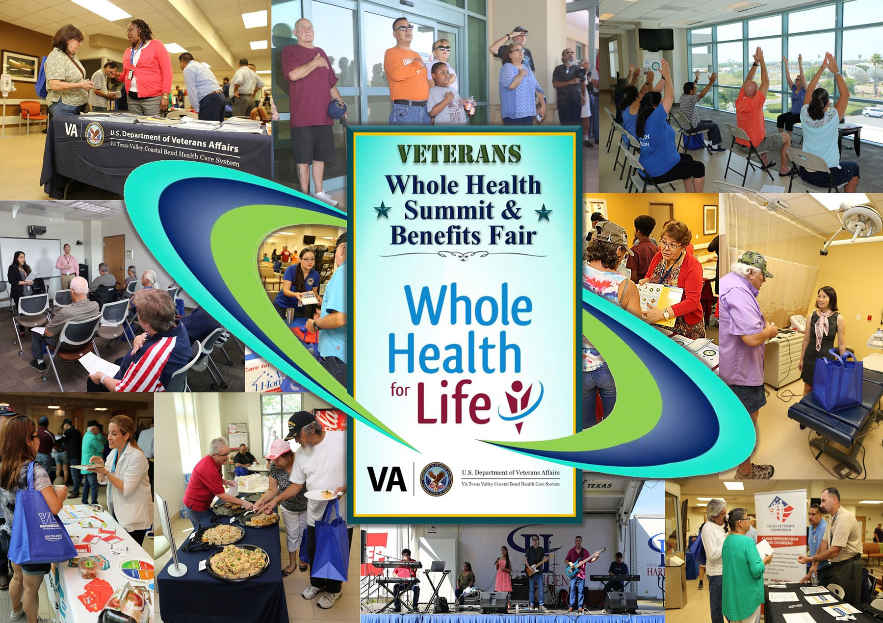 VA Texas Valley Coastal Bend Health Care System (VCB) hosted the first ever Veterans Whole Health Summit & Benefits Fair.