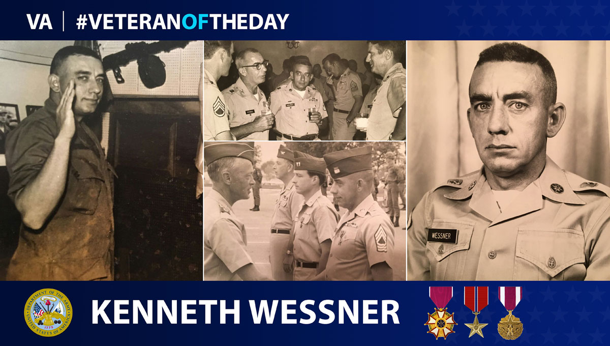 Kenneth Wessner is today's #VeteranOfTheDay