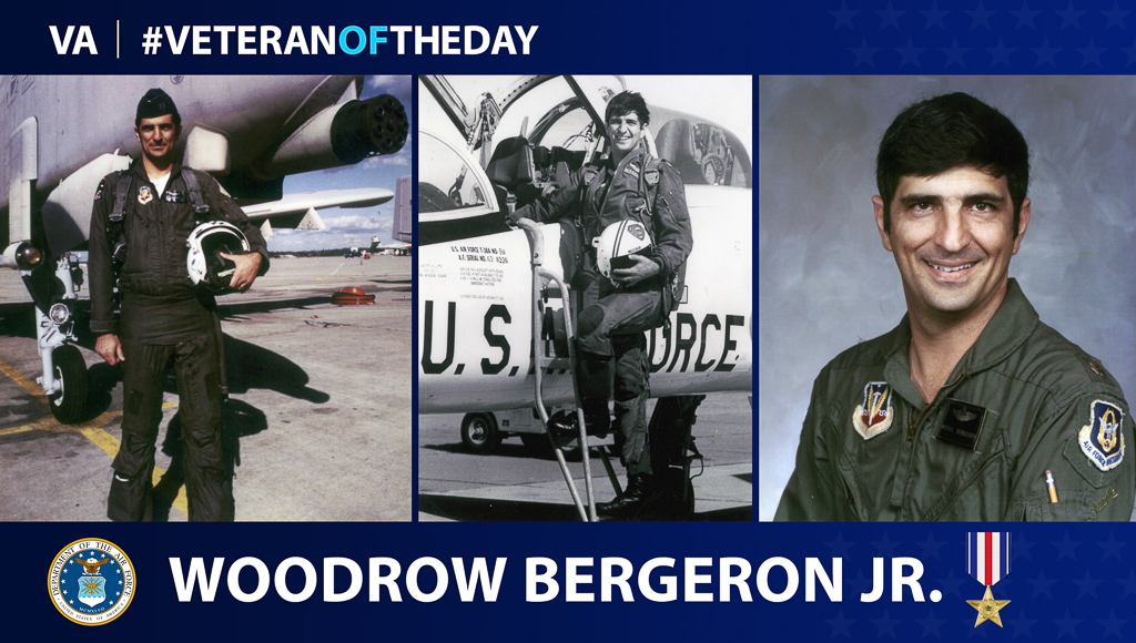 Woodrow Bergeron is today's Veteran of the Day.