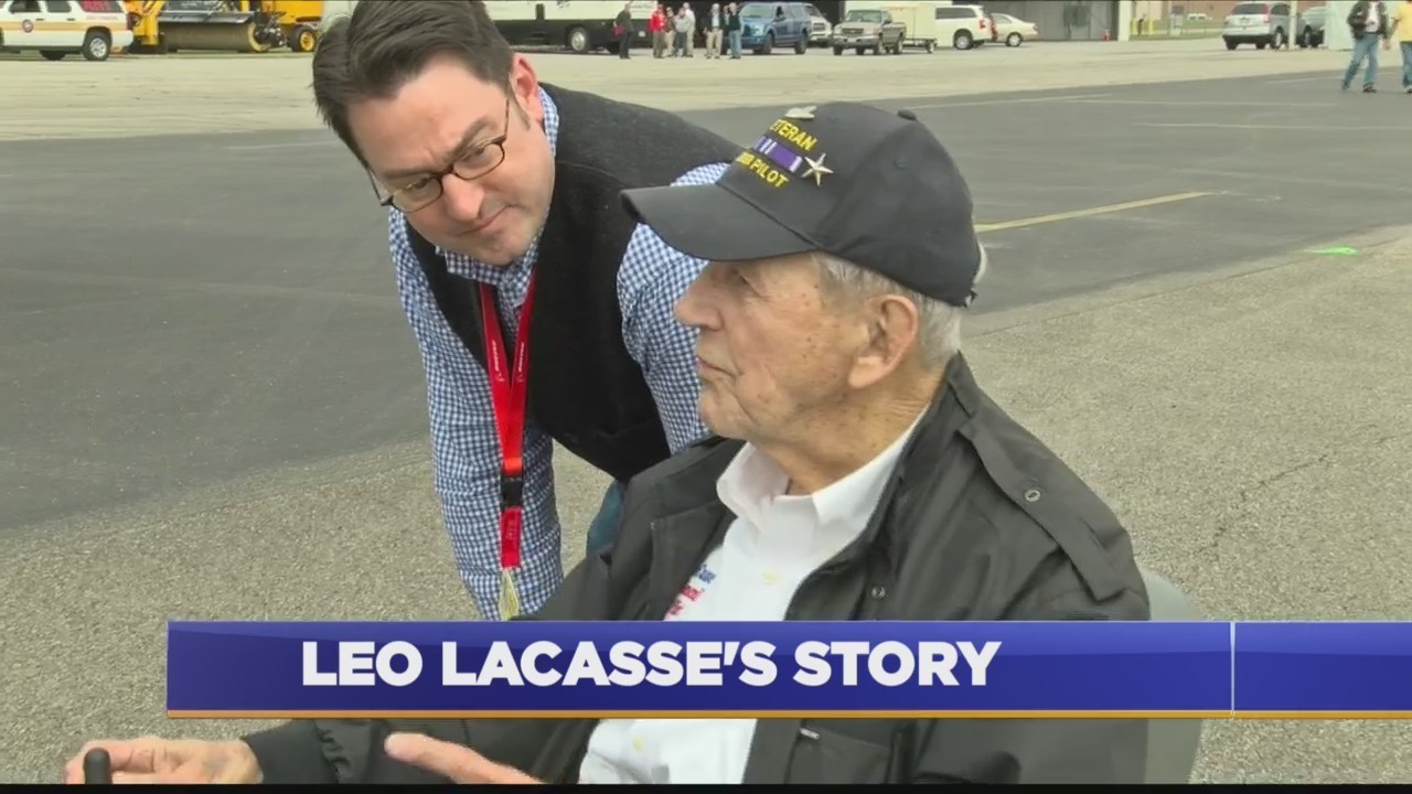 Leo LaCasse survived three crash landings and evaded 4,000 enemy troops during World War II