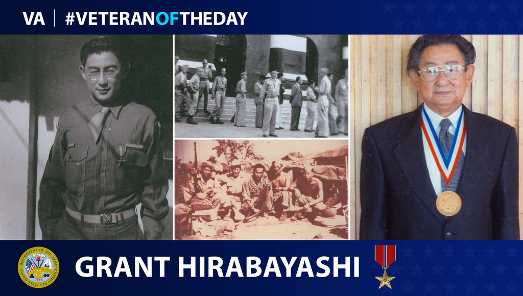 Grant Hirabayashi is an Army WWII Veteran.