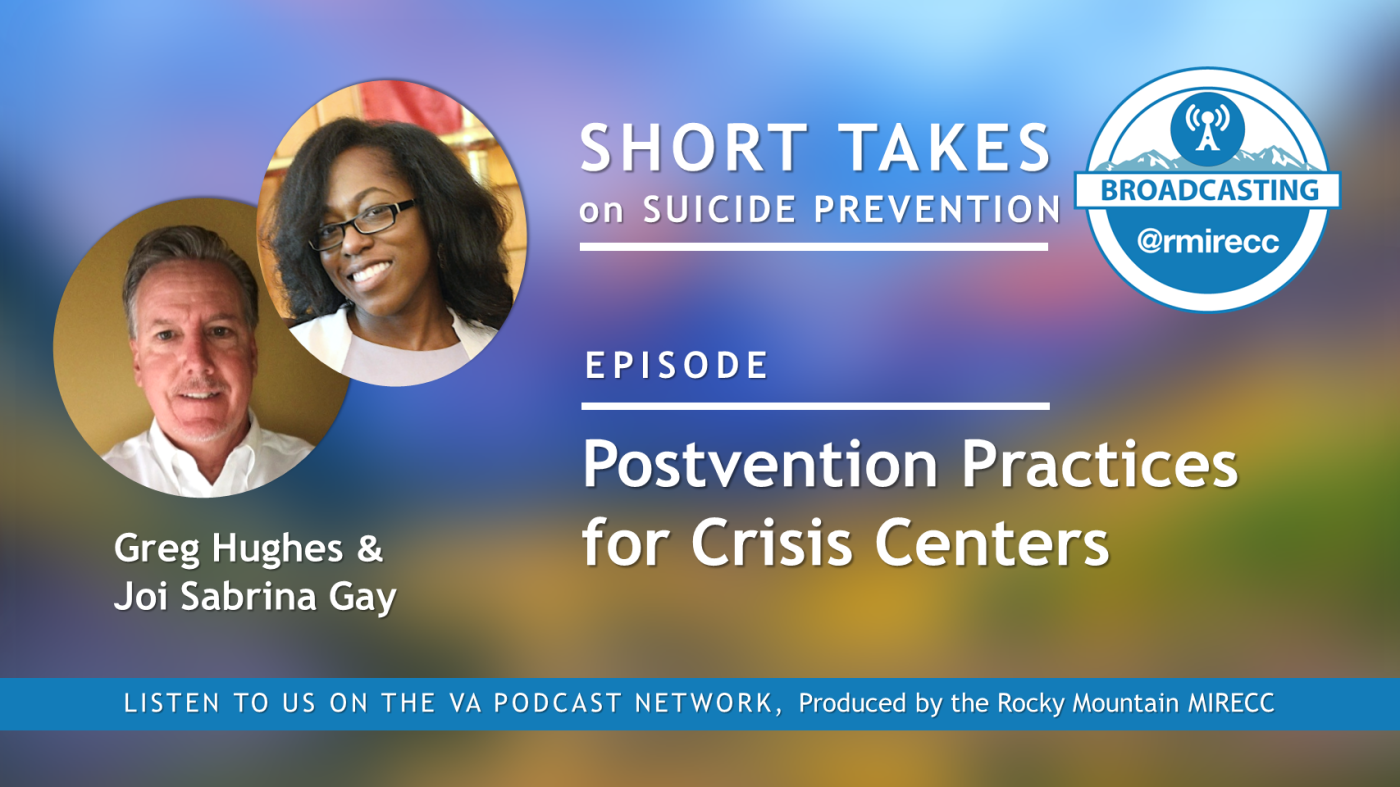 Postvention podcast series for survivors of suicide loss.