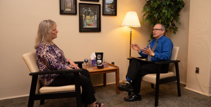 VA psychologists work with Veterans to improve their well-being.