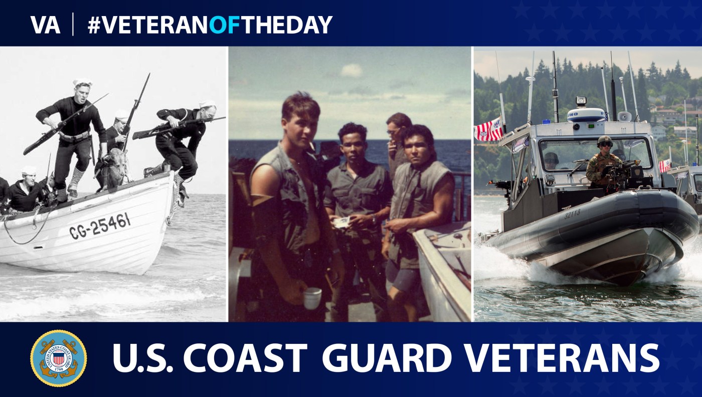 Coast Guard Veterans are today's Veteran of the Day.