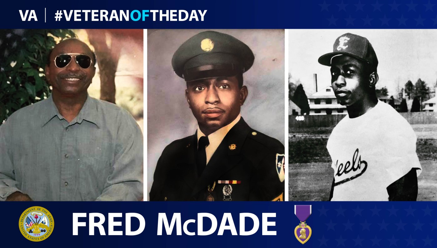 #veteranoftheday Fred McDade