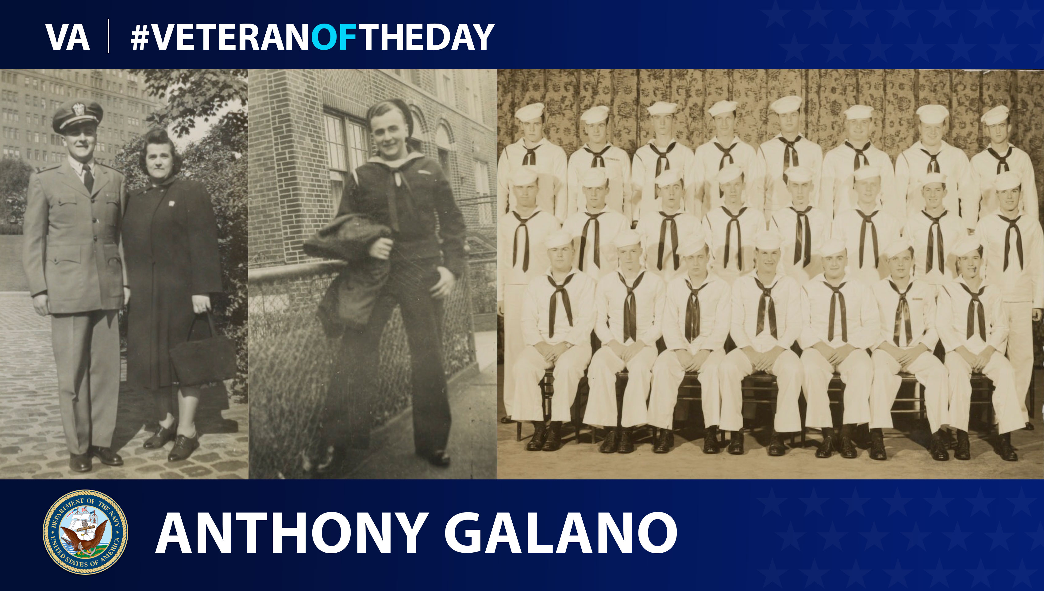 Today's Veteran of the Day is Anthony Golano.