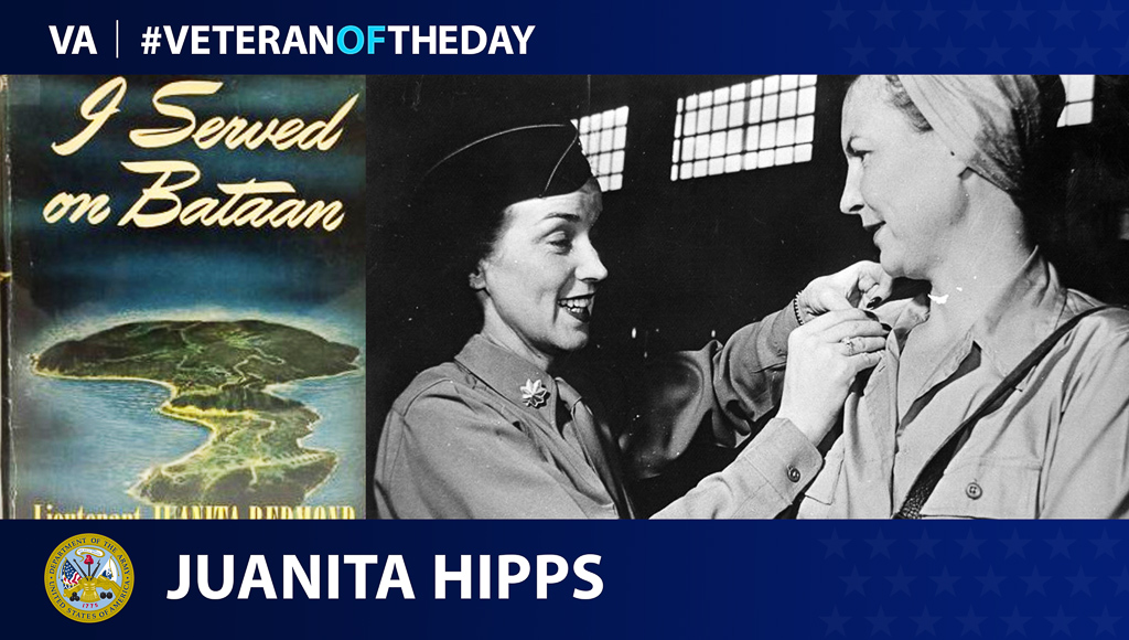 Juanita Hipps is today's #VeteranOfTheDay.