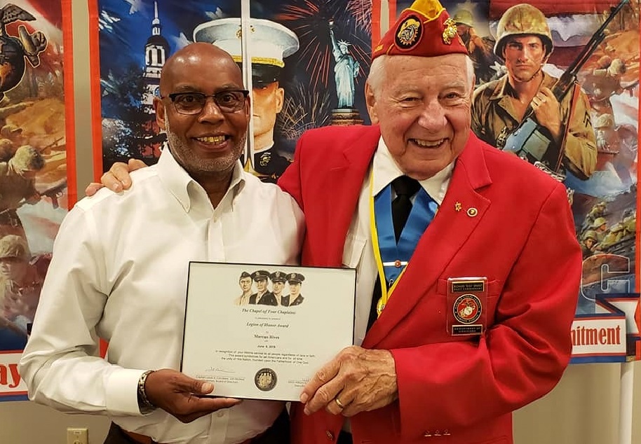 VA employee receives the Chapel of the Four Chaplains Legion of Honor Award