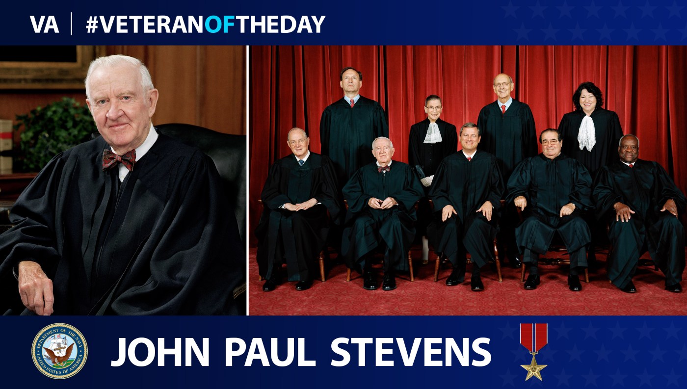 #VeteranOfTheDay John Paul Stevens