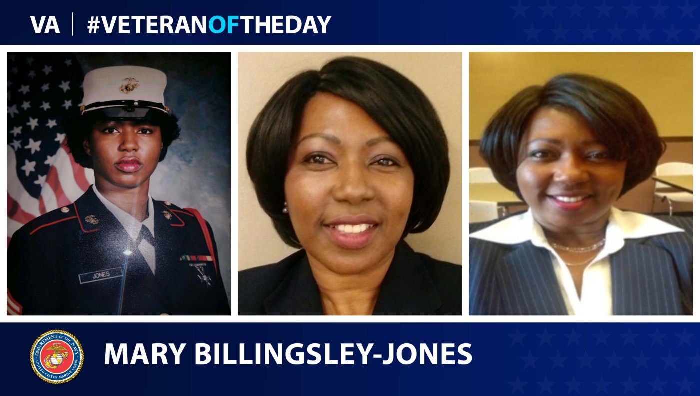#VeteranOfTheDay is Marine Corps Veteran Mary Billingsley Jones