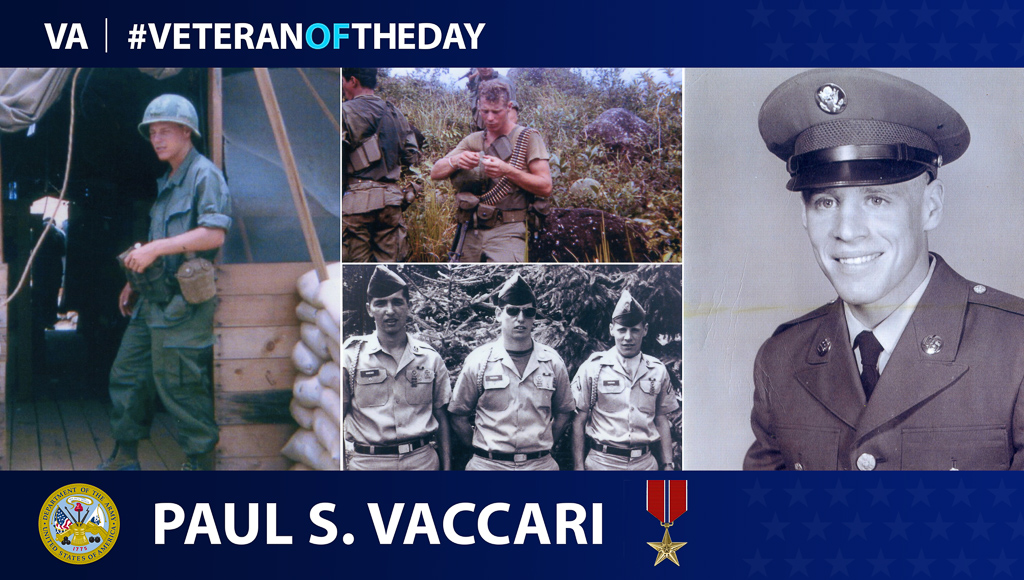 Paul Vaccari is today's #VeteranOfTheDay.