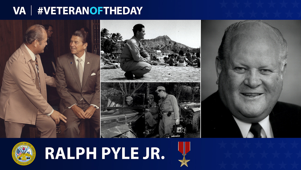 Ralph Pyle is today's Veteran of the Day.