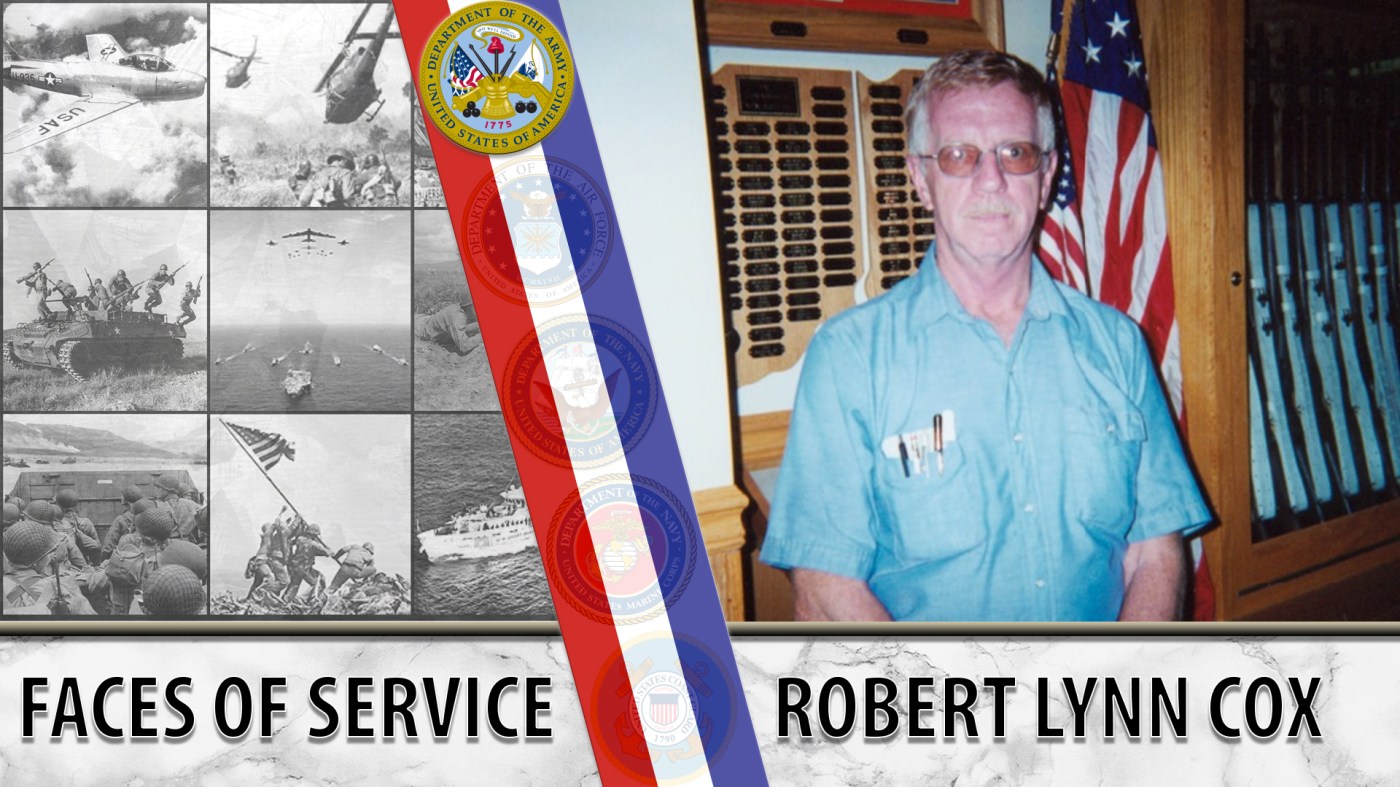 Robert Lynn Cox served in the Army during the Vietnam War.