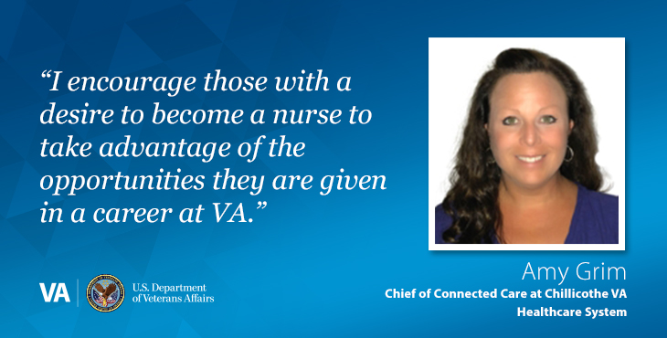 VANEEP scholarship helped Amy Grim pursue nursing while caring for Veterans