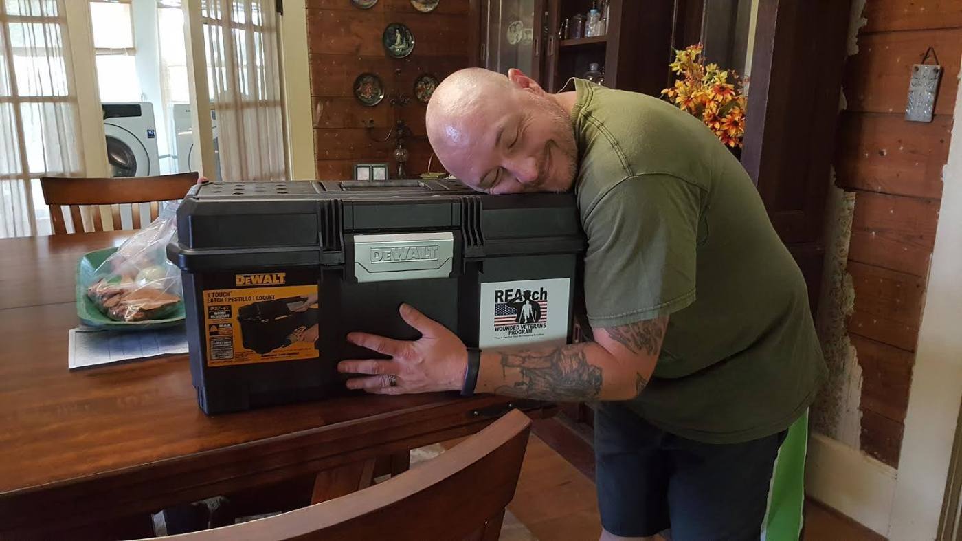 REAch Veteran Toolbox Program has shipped more than 8,000 toolboxes to Veterans, which contains about $600 worth of tools.