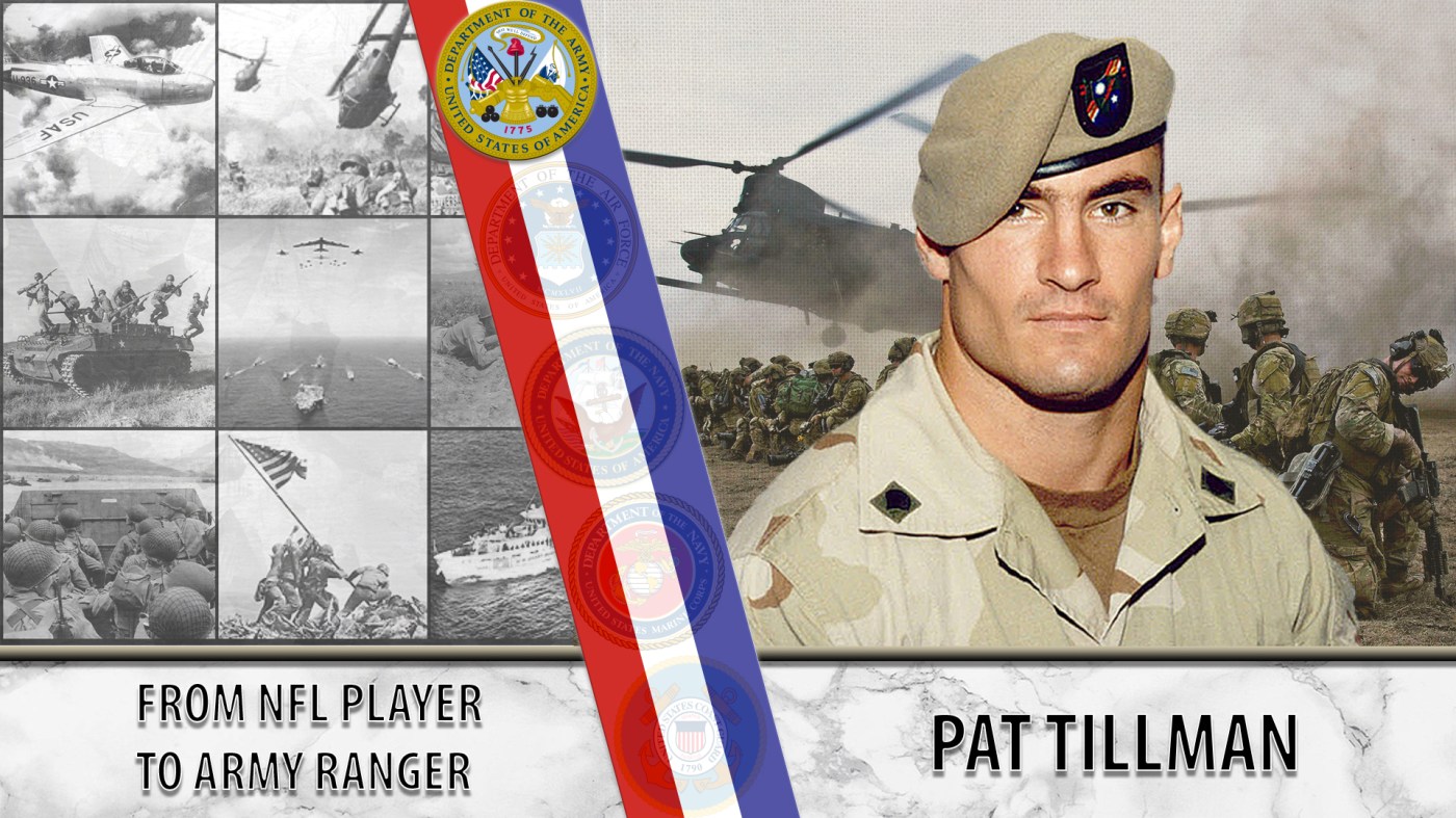 Pat Tillman left the NFL for the Army after 9/11.
