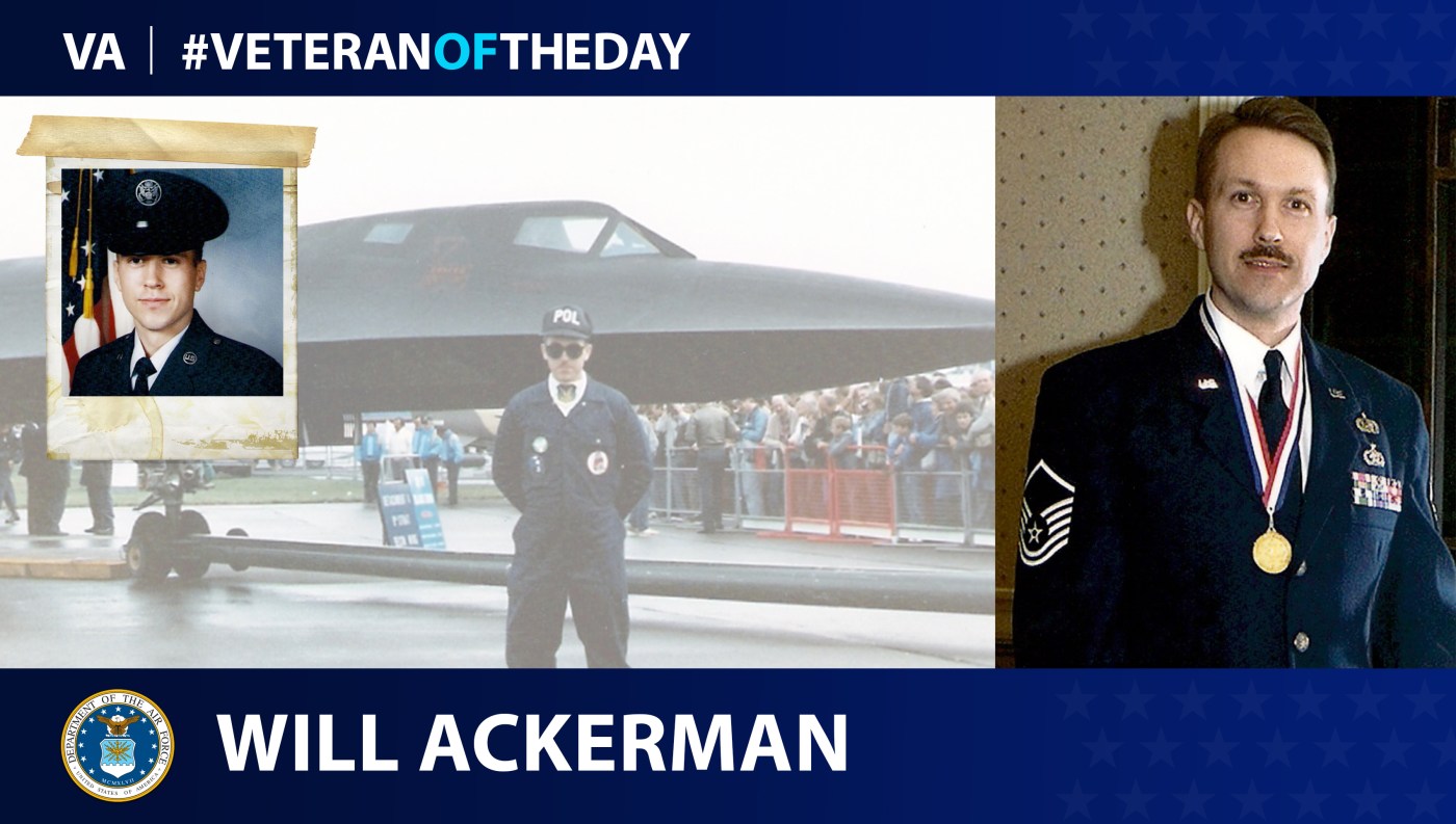 Will Ackerman is today's Veteran of the Day.