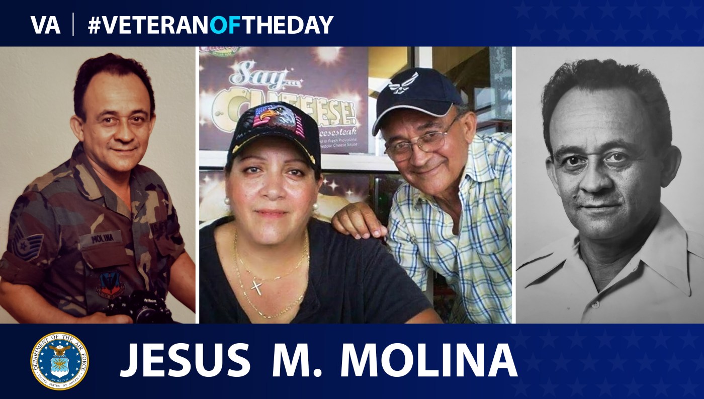 Jesus Molina is today's Veteran of the Day.