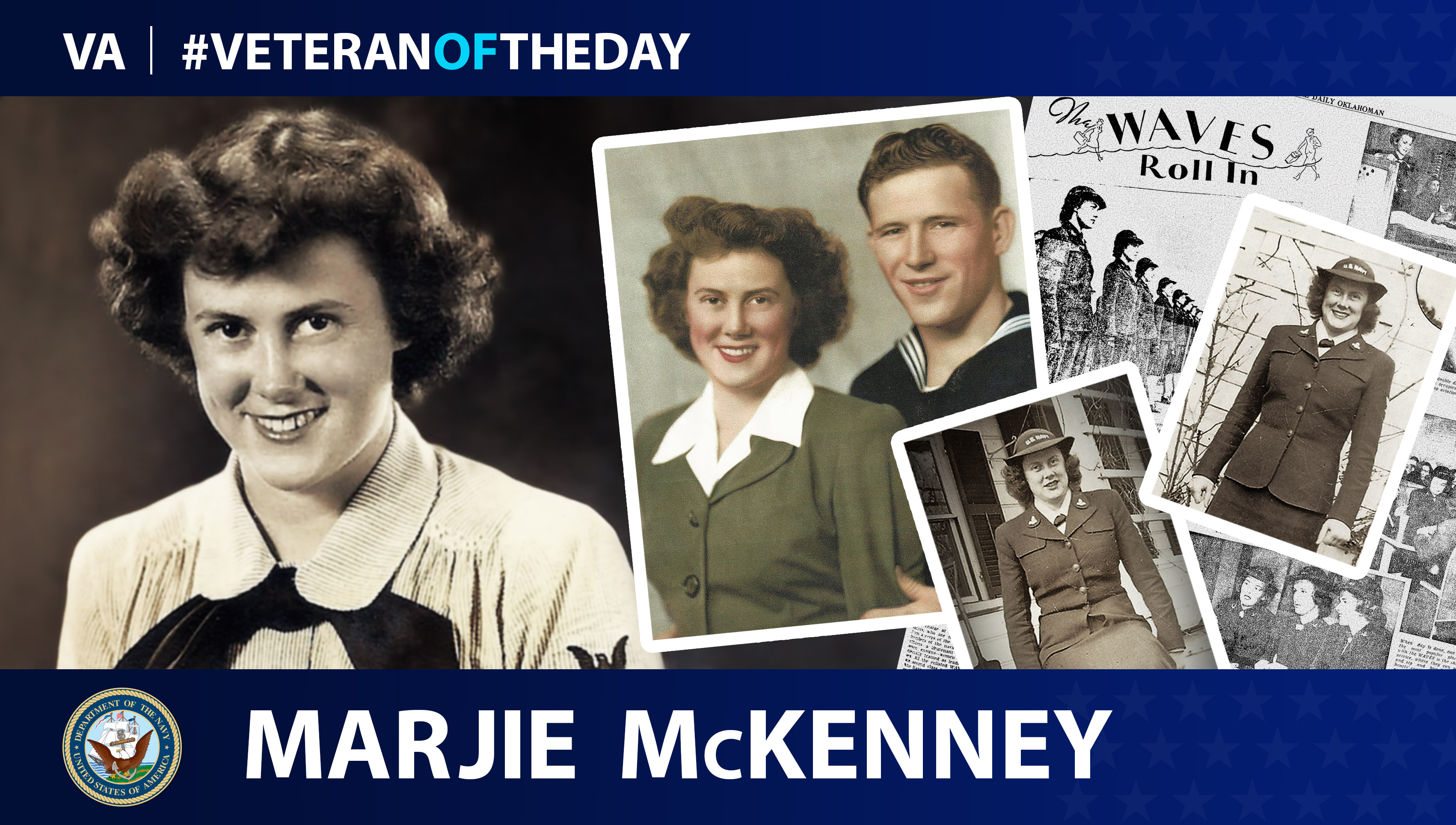 Marjie McKenney is today's Veteran of the Day.