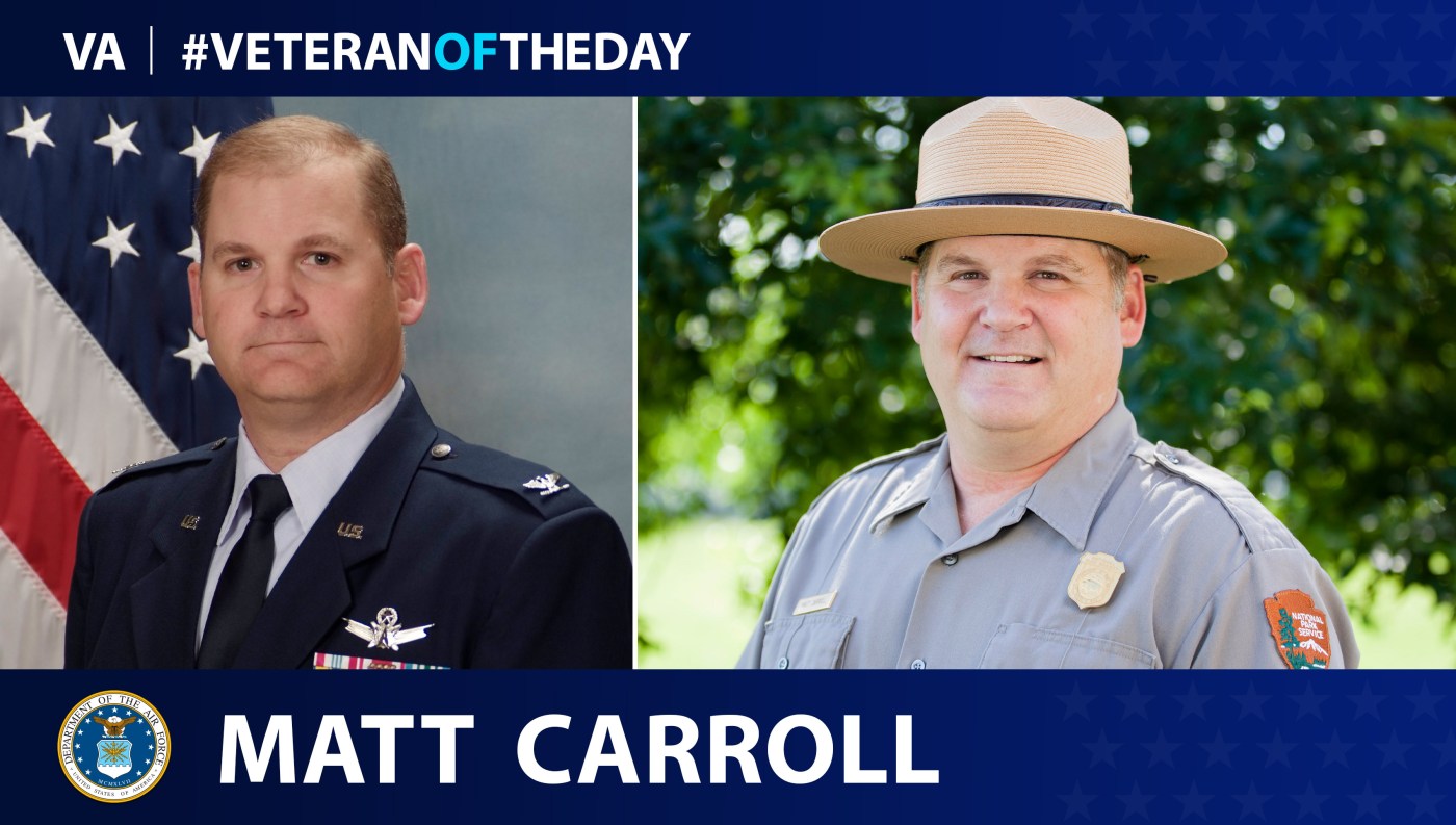 Matt Carroll is today's Veteran of the Day.