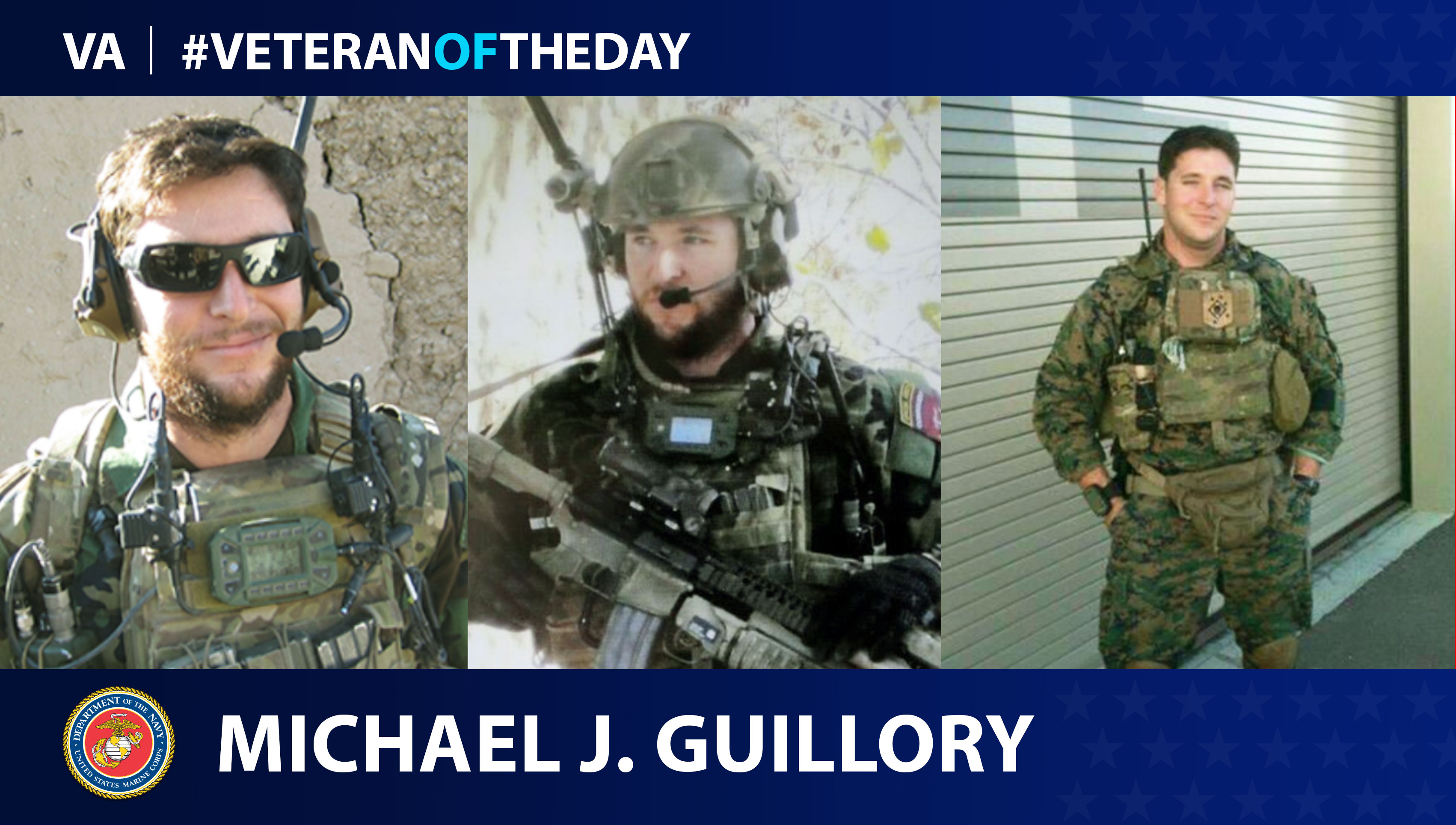 Michael Guillory is today's Veteran of the Day.