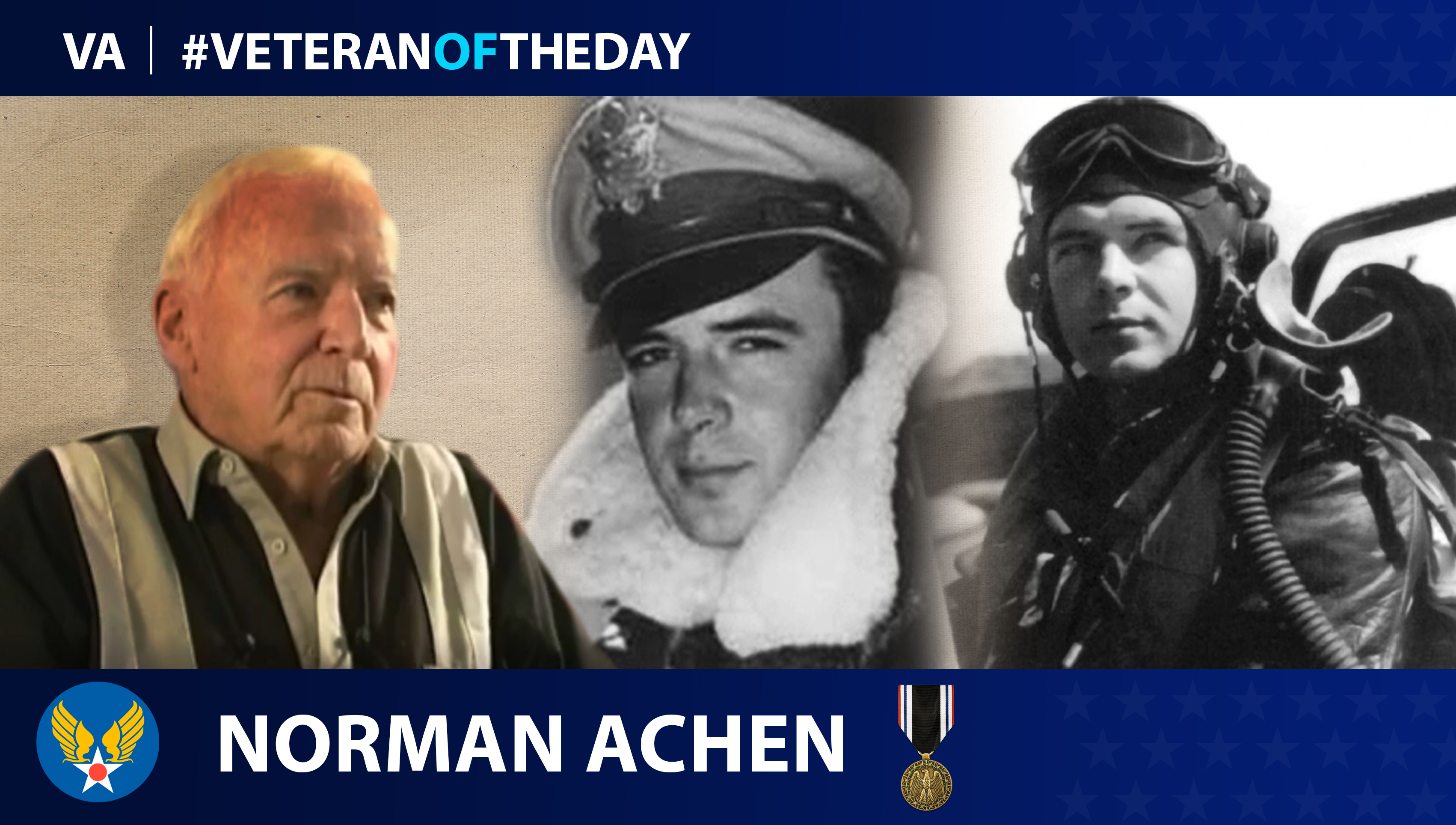 Norman Achen is today's Veteran of the Day.