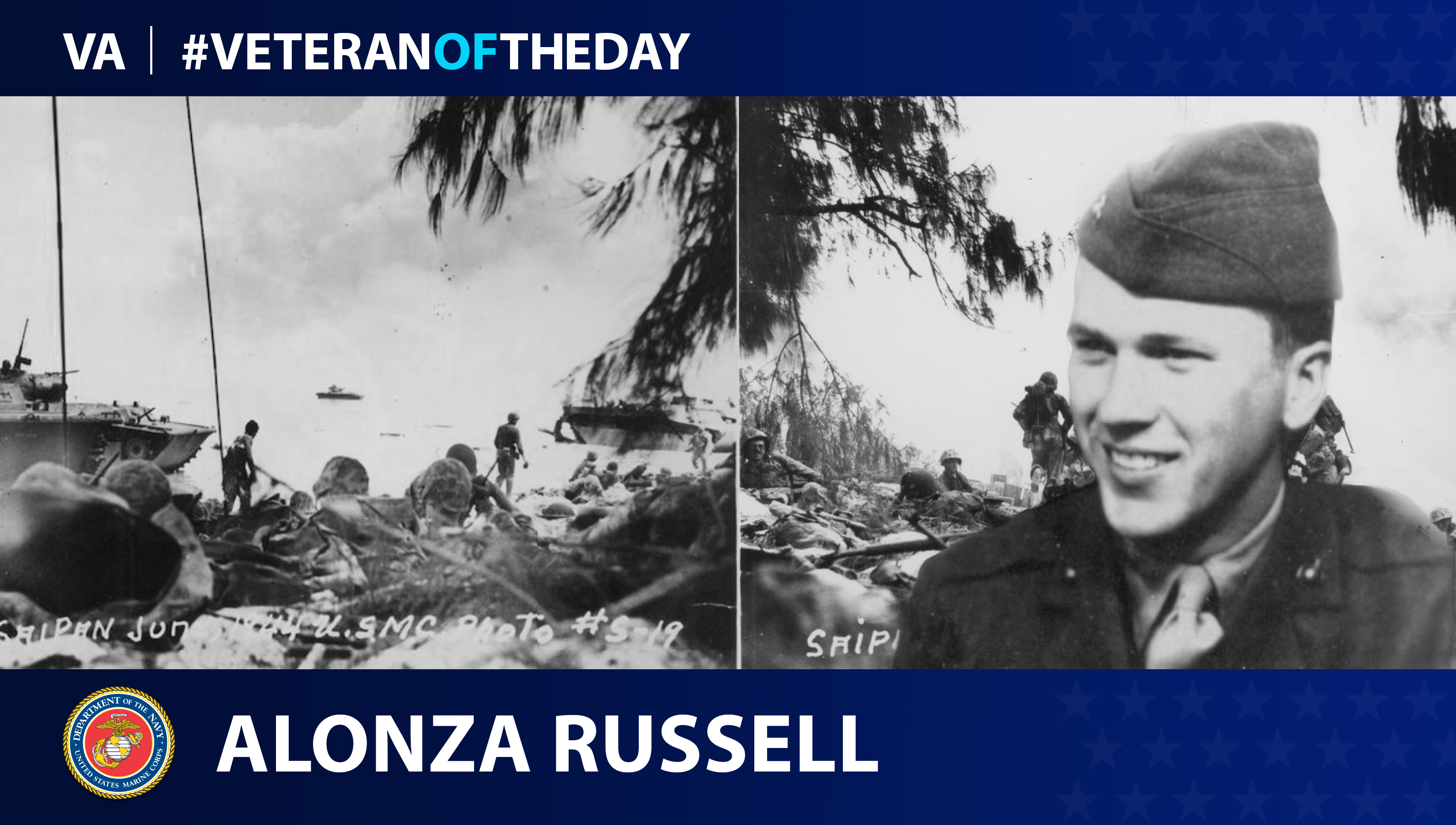 Alonza Russell is today's Veteran of the Day.