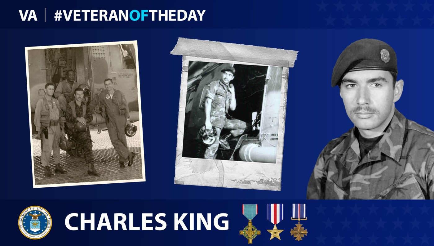 Charles King is today's Veteran of the Day.