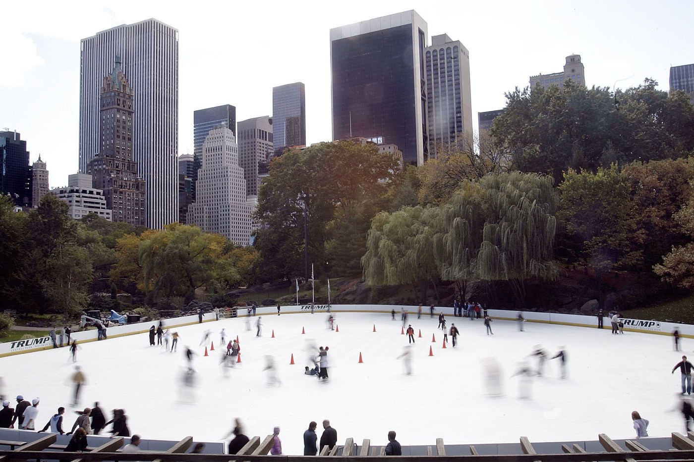 New adaptive ice skating program in NYC's Central Park for service-disabled Veterans and service members.
