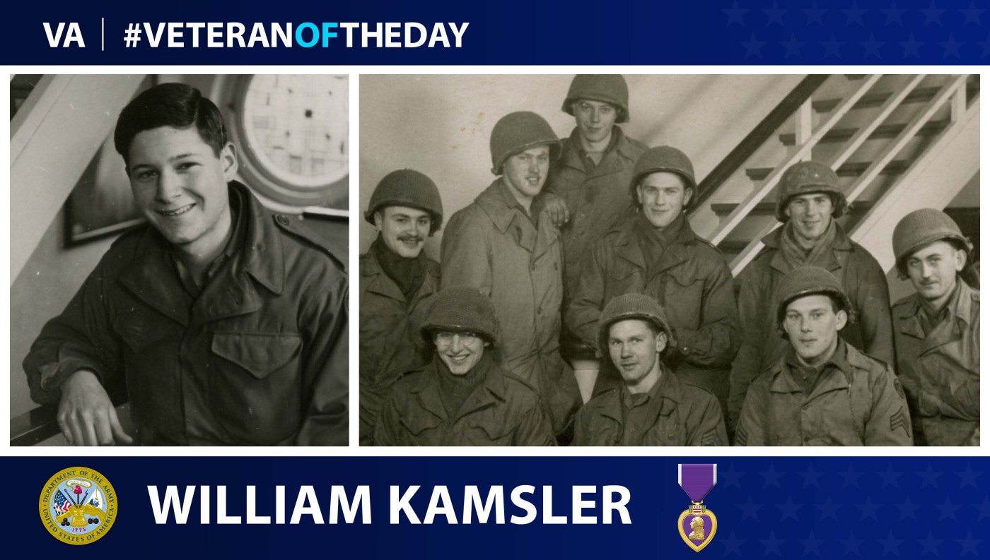 William Kansler is today's Veteran of the Day.