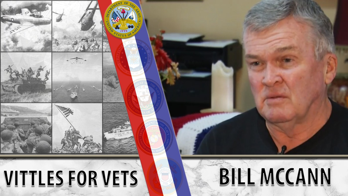 Bill McCann is doing his part to ensure no Vet goes hungry.