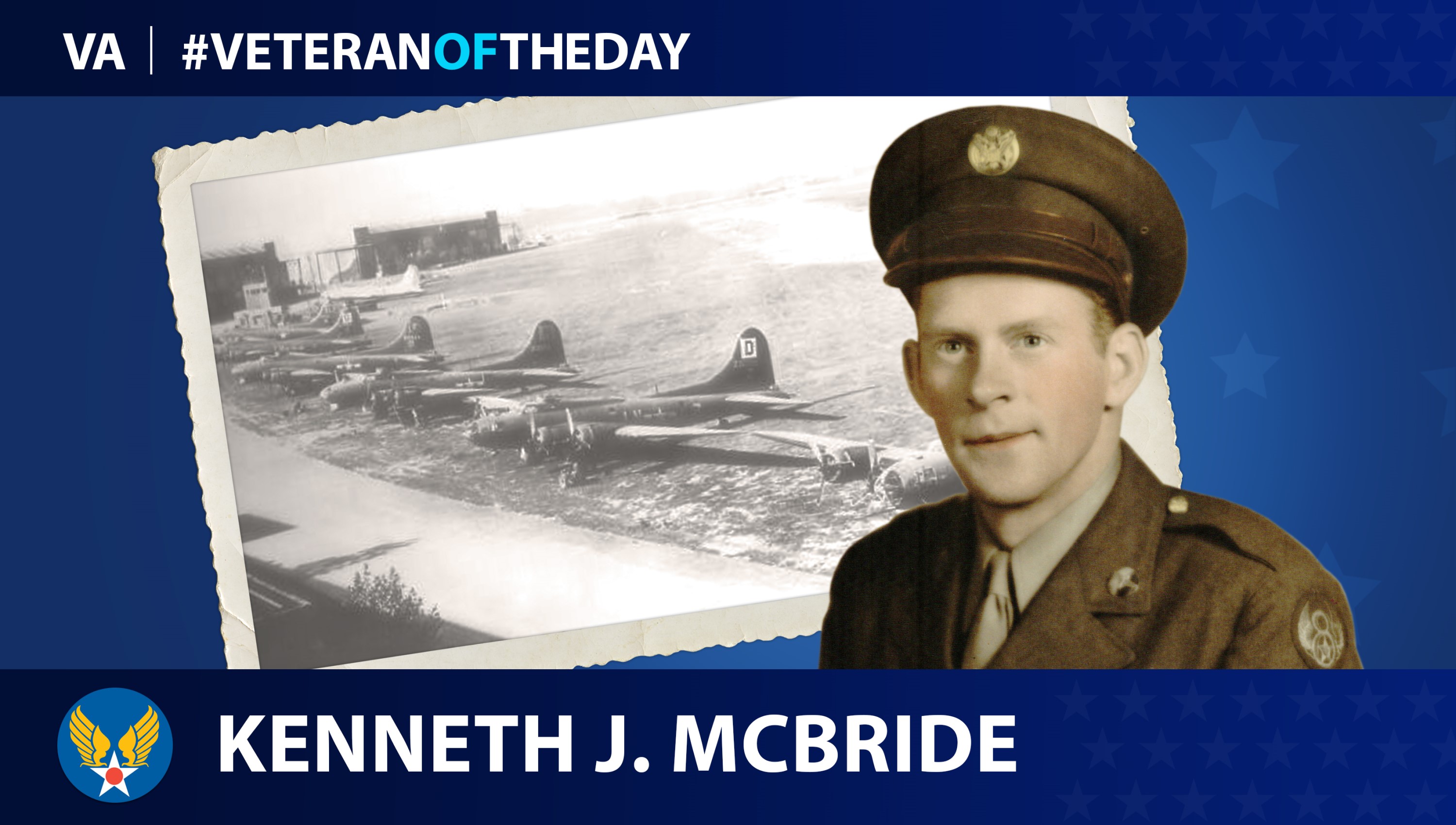Kenneth J. McBride is today's Veteran of the Day.