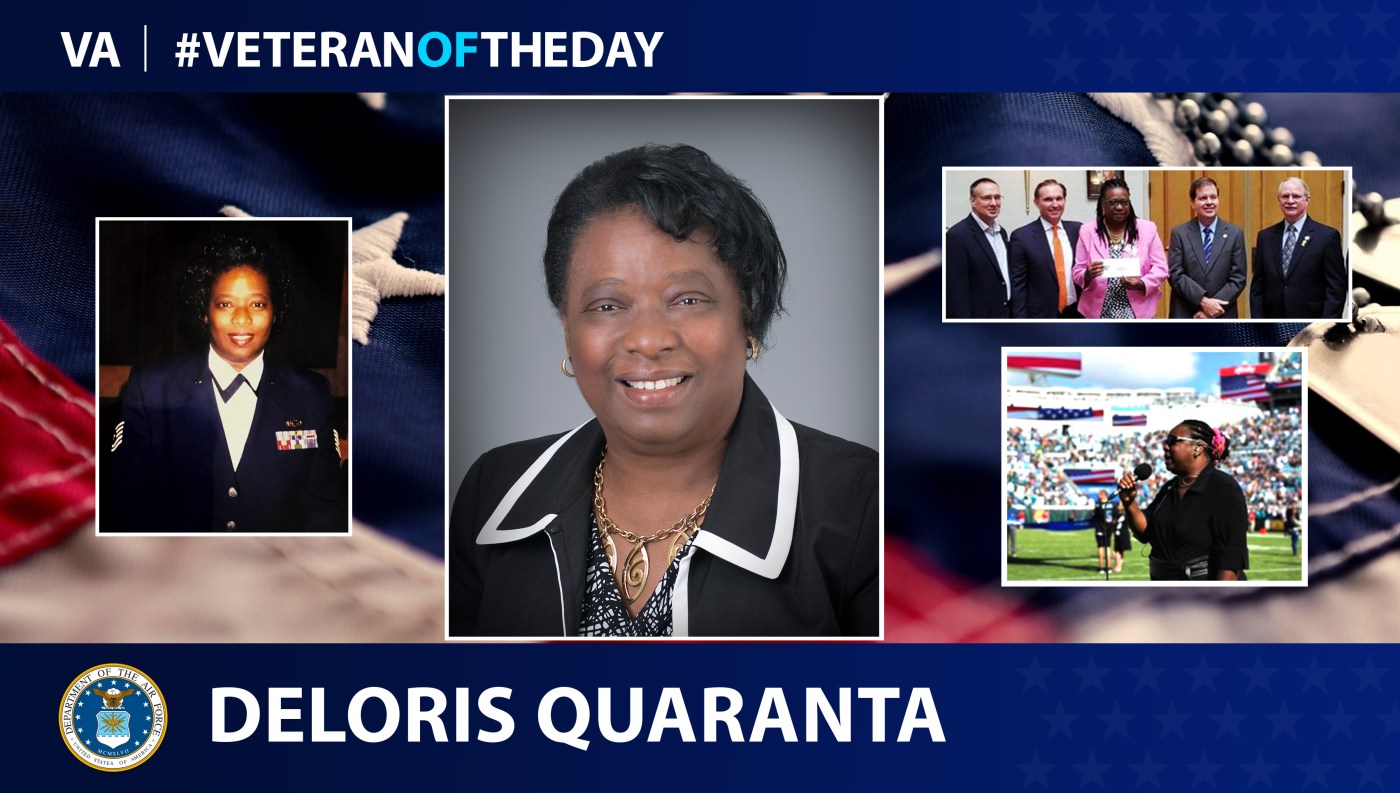 Deloris "Dee" Quaranta is today's Veteran of the Day.