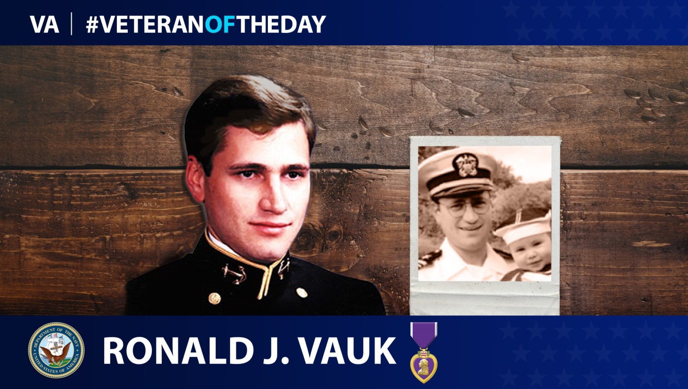 Navy Veteran Ronald Vauk is today's Veteran of the Day.