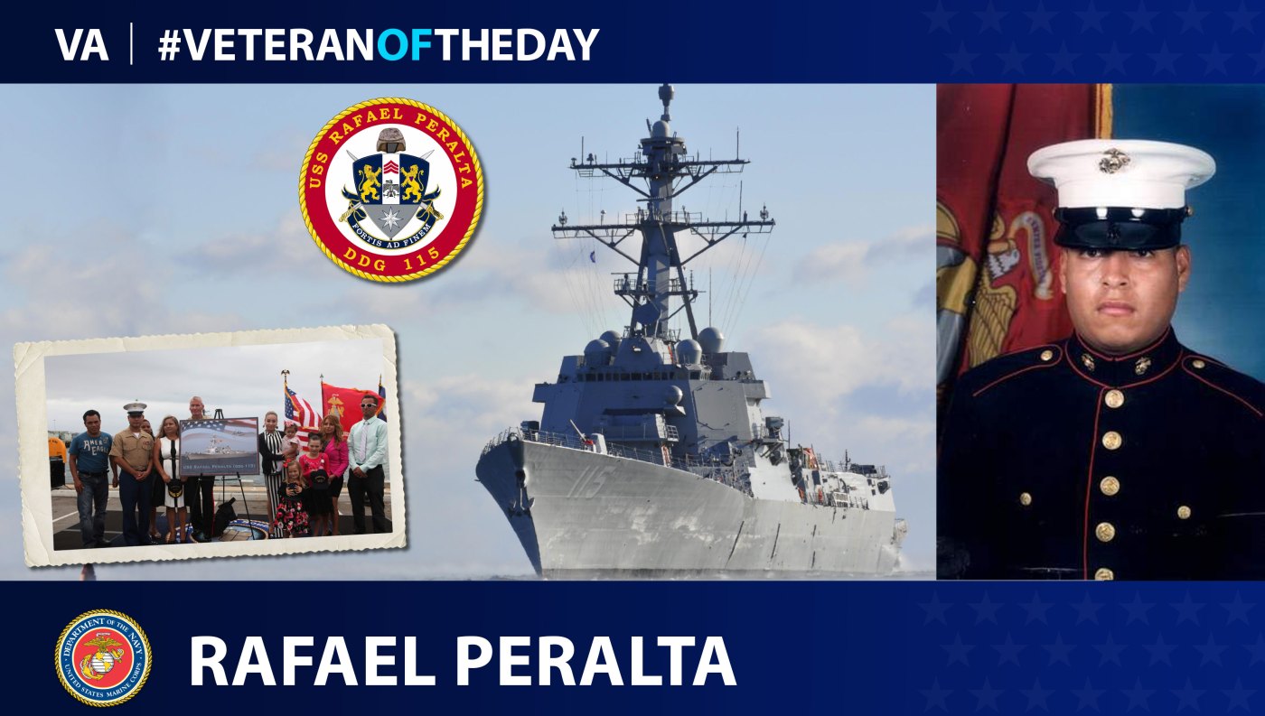 Marine Corps Veteran Rafael Peralta is today's Veteran of the Day.