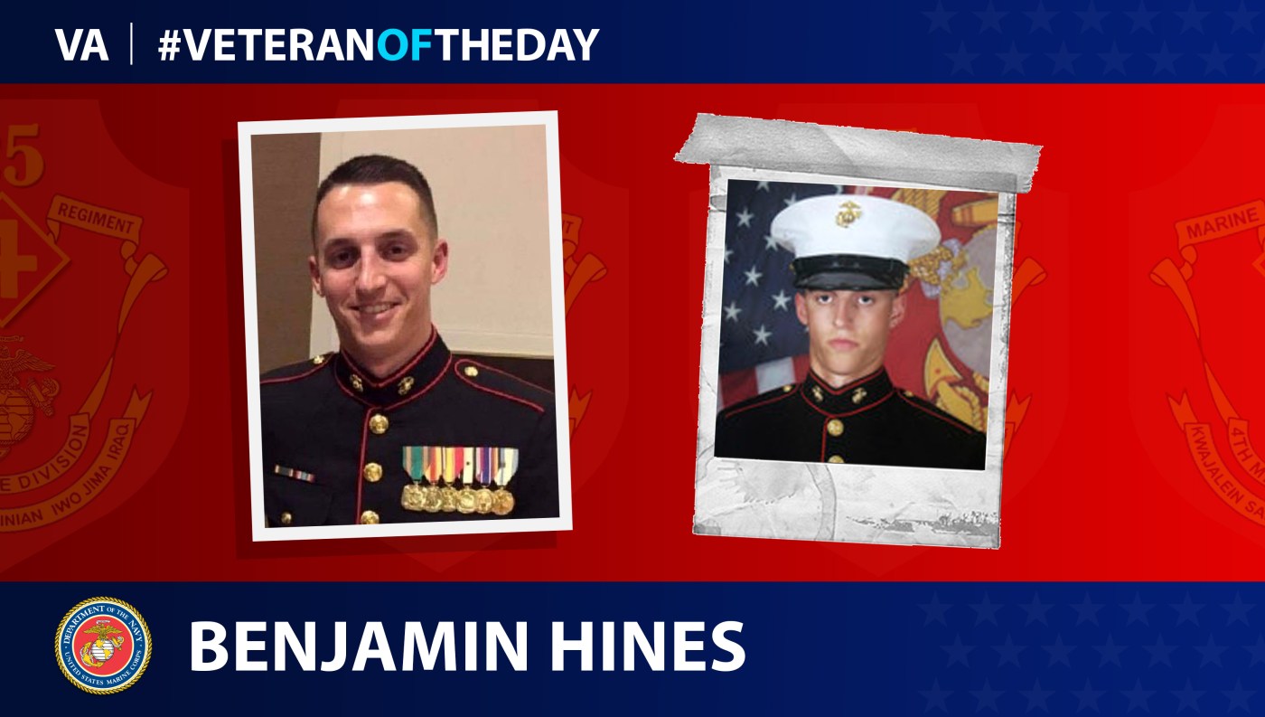 Benjamin S. Hines is today's Veteran of the Day.