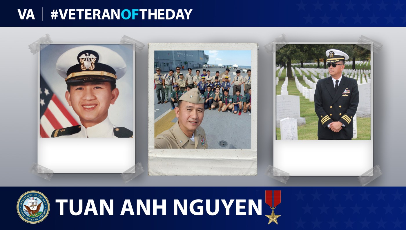 Tuan Anh Nguyen is today's Veteran of the Day.