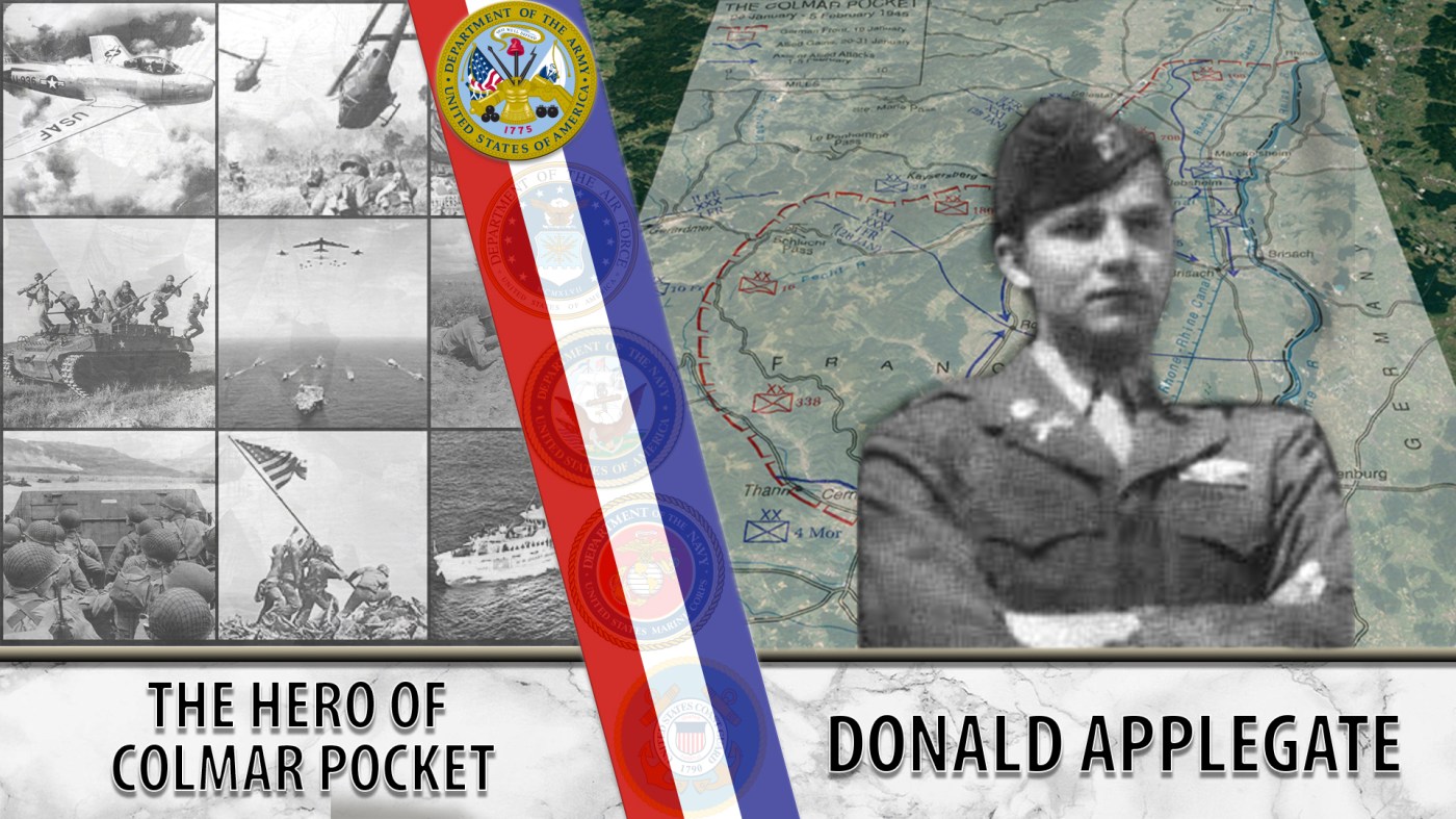 Donald Applegate was the hero of Colmar Pocket.