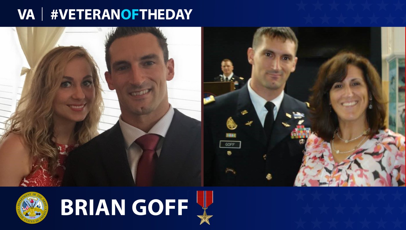Army Veteran Brian Goff is today's Veteran of the Day.