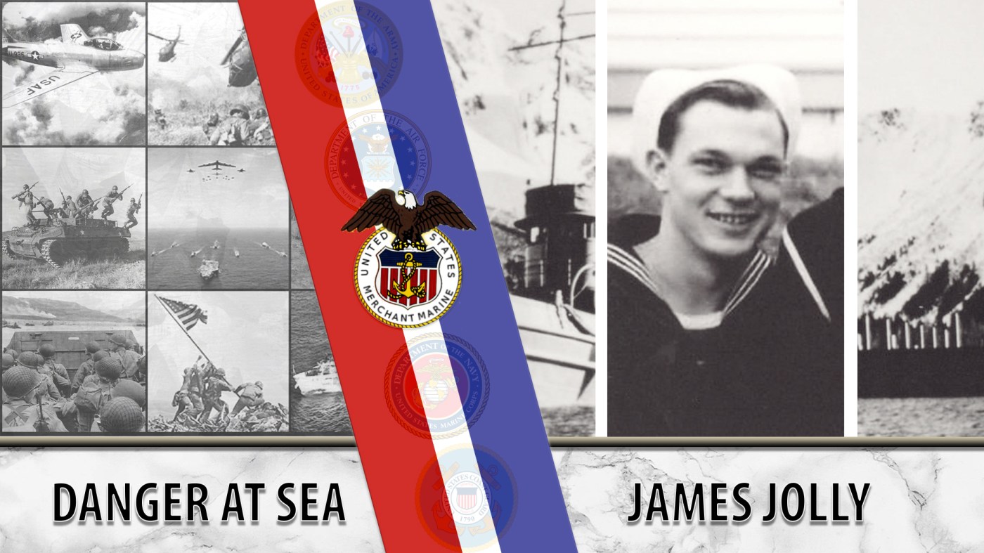James Jolly was a WWII Veteran of the Merchant Marines.