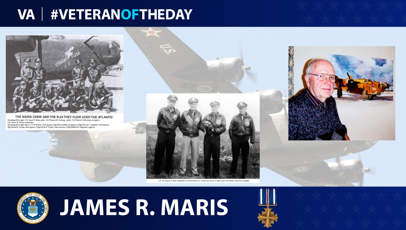 Air Force Veteran James Maris is today's Veteran of the Day.