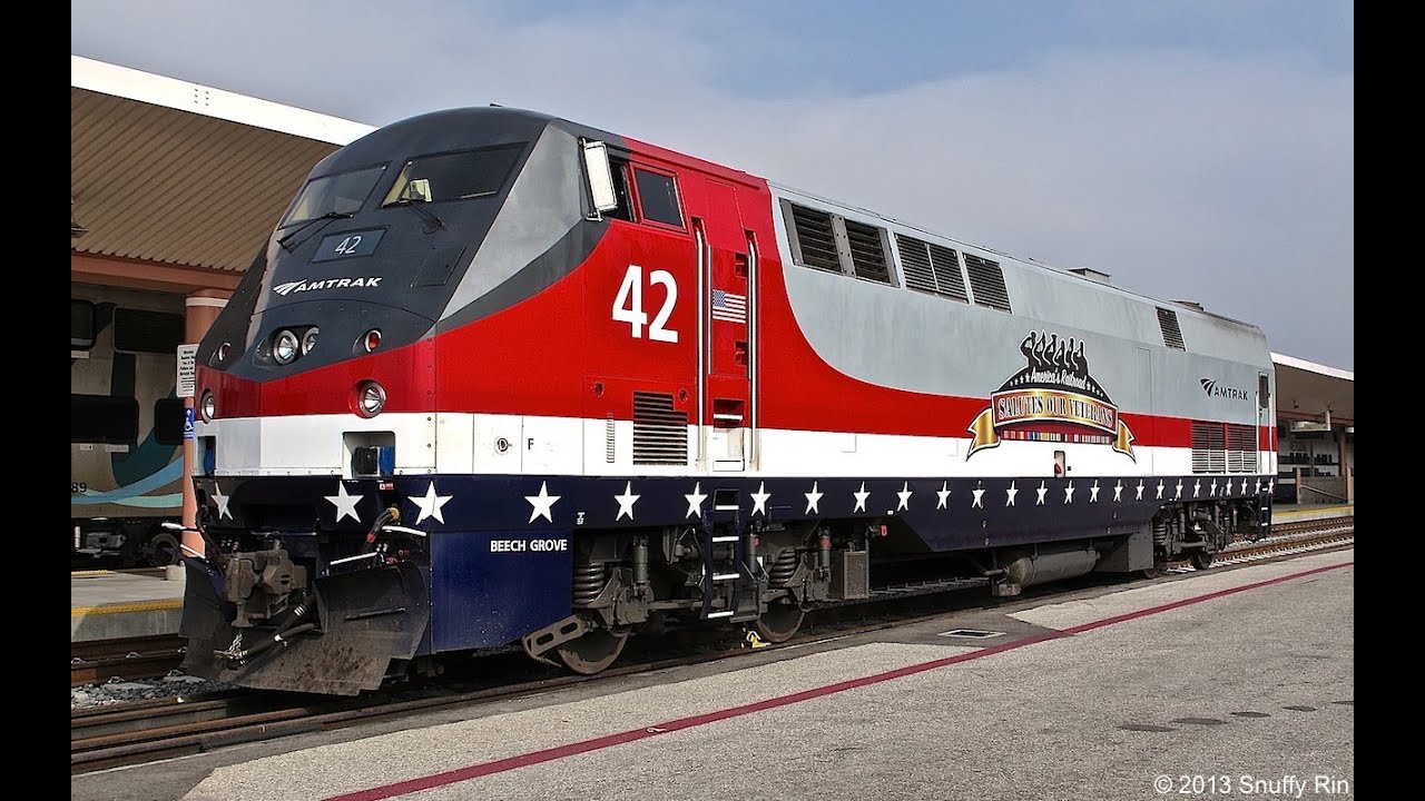 Amtrak train 42 was dedicated to Joseph H. Boardman, President and CEO of Amtrak, 2008-2016, U.S. Air Force Vietnam Veteran.