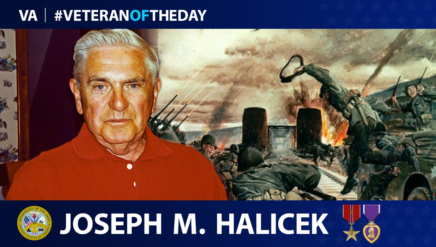 Army Veteran Joseph M. Halicek is today's Veteran of the Day.
