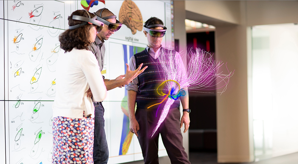 what scientists see using a special HoloLens