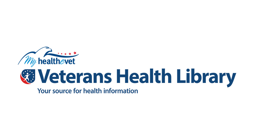 Veterans Health Library logo